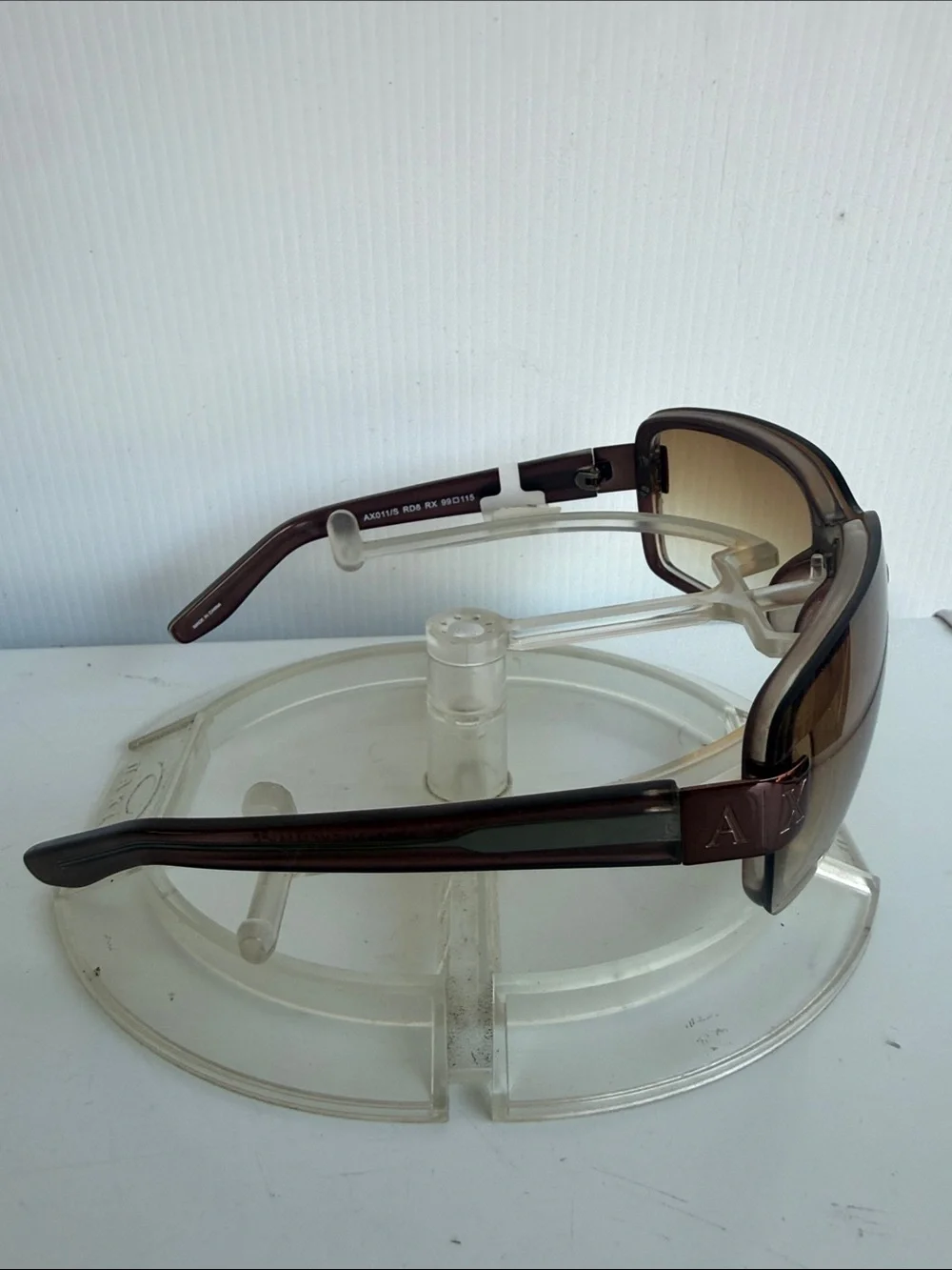 NEW ARMANI EXCHANGE AX011/S Bronze Brown Sunglasses NEW WITHOUT TAGS